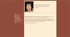 Desktop Screenshot of baudoin-psychologue.fr