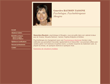 Tablet Screenshot of baudoin-psychologue.fr